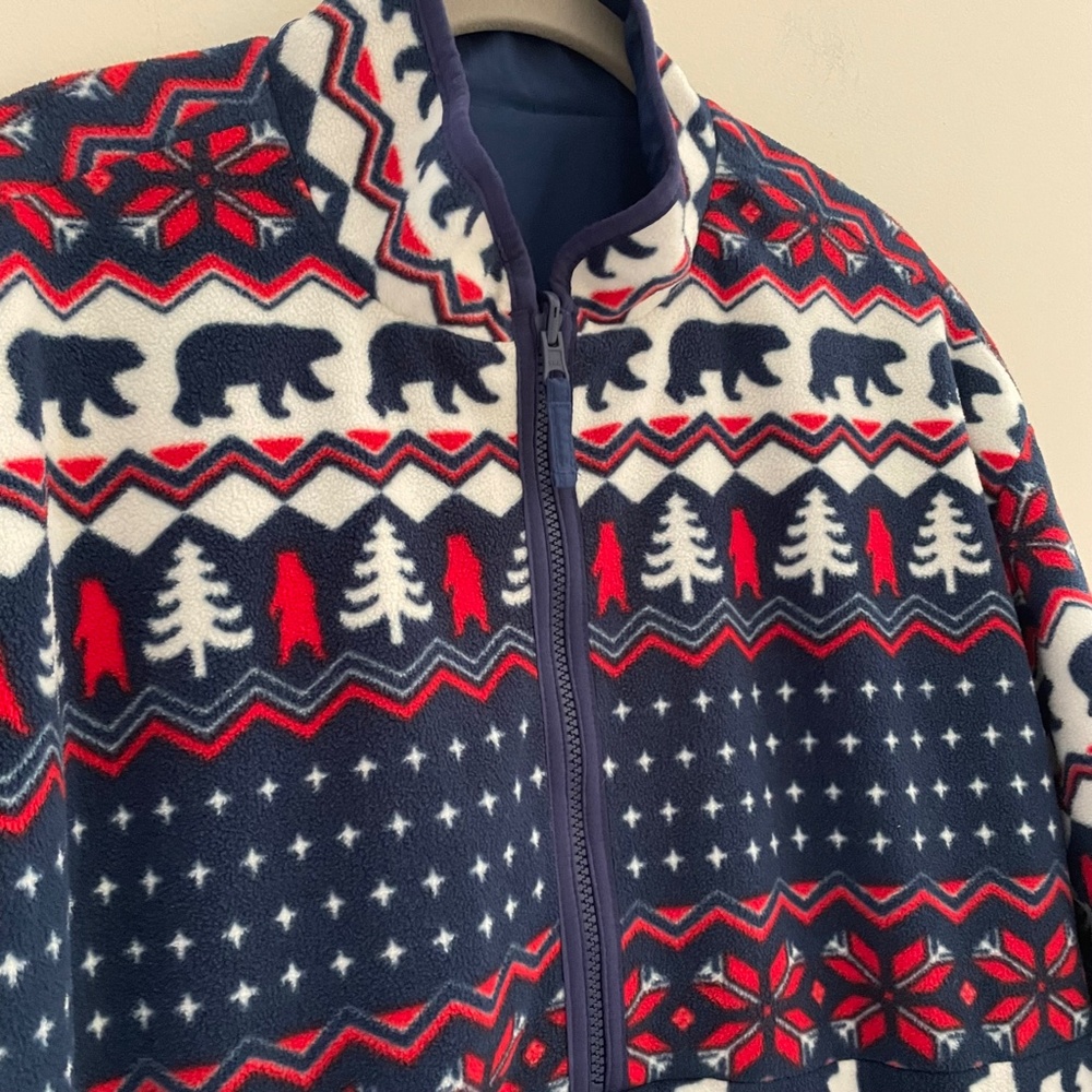 Chubbies Reversible Fleece Aztec Men Cabinecore 1… - image 6